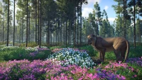 Lion boreal.jpg (1.27 MB) Additional plants added to the Boreal biome in Update 10, featuring the cave lion.
