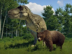 MauUrsusandRex.png (2.19 MB) Ursus and a Tyrannosaurus