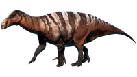 Render of the Rusty Quartz skin for the original Iguanodon.