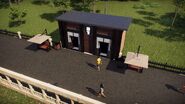 One of the official bathroom prefabs, in a modern style.