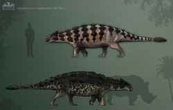 Concept art of cut skins.