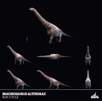 Brachi run.gif (2.25 MB) Brachiosaurus Run Animation, as seen in the June 2020 Devlog.