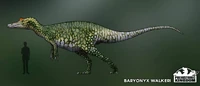 Concept Art of Baryonyx.