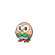 Pokemon Rowlet Roxo - Pokemon - #