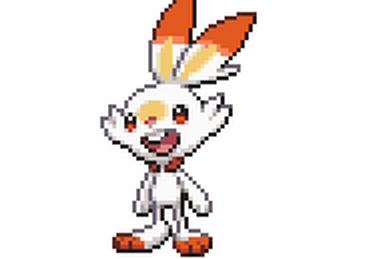 Togedemaru Pokemon Pixel Art Pattern