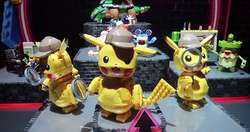 Mega construx 2025 detective pikachu