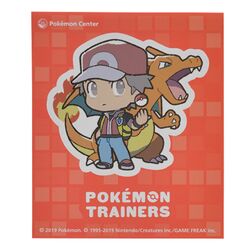 2.5 Pokémon Trainer Red Sticker