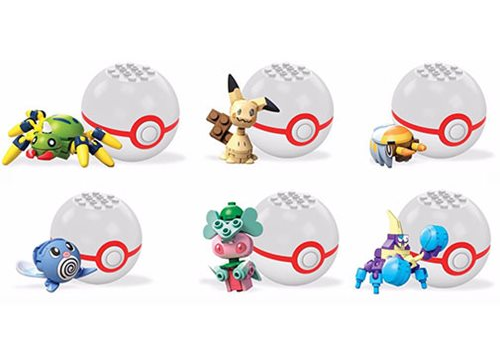 Mega Construx Pokémon, Pokeball avec Pokémon