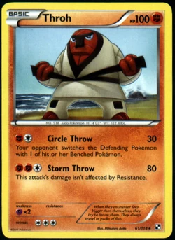 pokemon card throh Amazon.com: Pokemon - Throh (51)