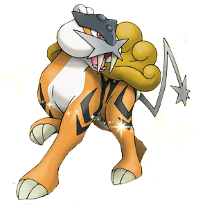 Raikou (Shiny) - Call of Legends - Pokemon