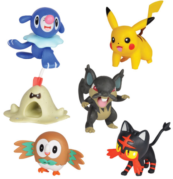 NOVA COLEÇÃO de Pokémon (Alola), Wicked Cool Toys (WTC/2018), DTC  Brinquedos