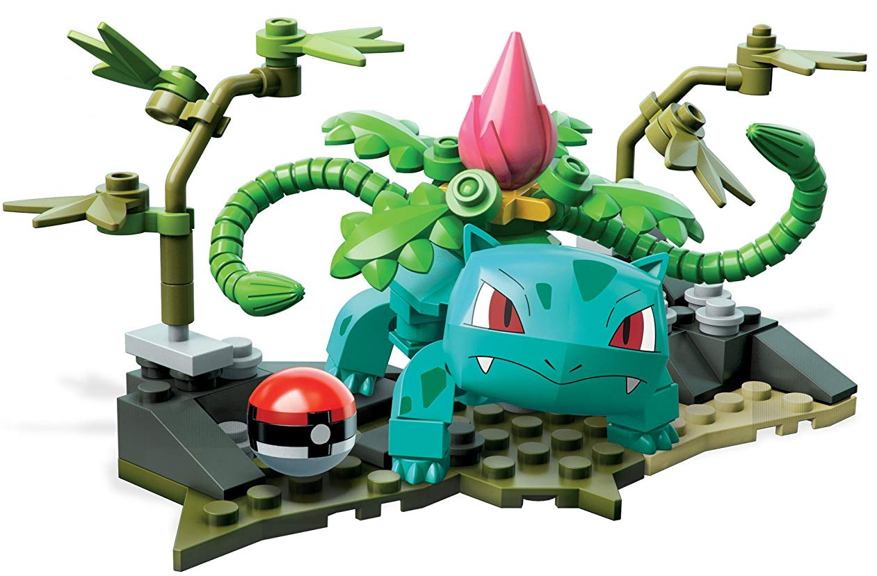 Mega Construx Pokemon Mew Construction Set with character figures