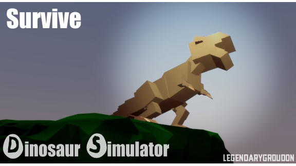 NOVO JOGO de DINOSSAURO no ROBLOX! JOGUE AGORA o BETA