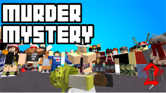 A MURDER FICOU PRESA NO TETO  Roblox - Murder Mystery 2 