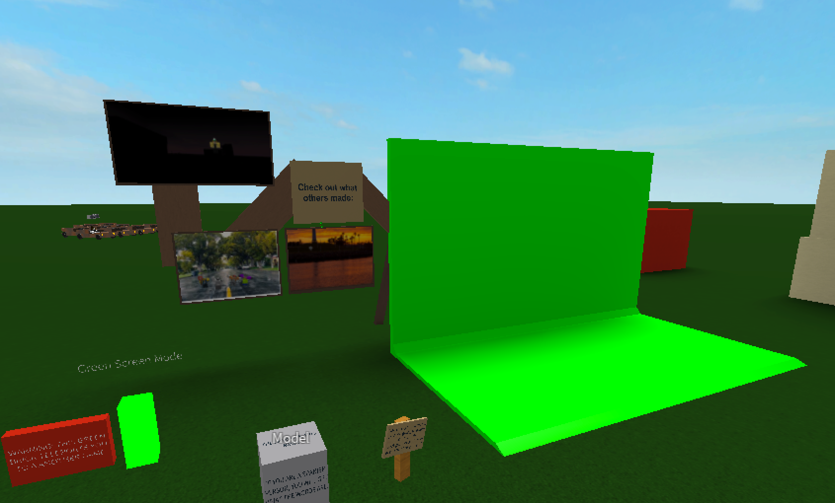 Green Screen Places Roblox Wiki Fandom - how do you use a green screen on roblox