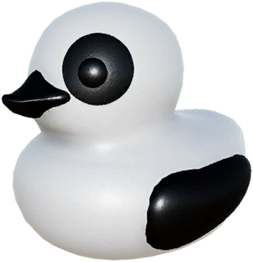 Panda rubber duck cheap