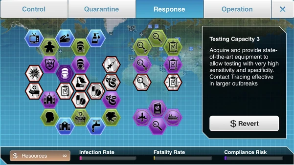 FrozenVirusCureModeResponses