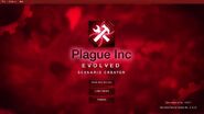 Scenario Creator title screen on Plague Inc Evolved