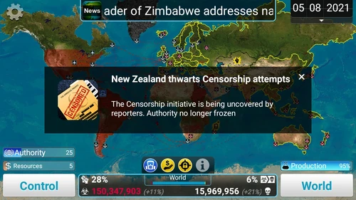 Censorship Attempt