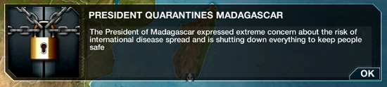 Madagascar's President lockdowns the country in the Shut Down Everything Scenario