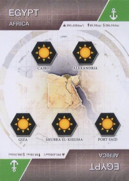 Country Card (Egypt)