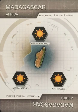 Country Card (Madagascar)
