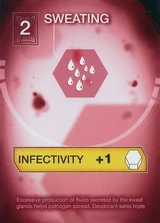 Symptom Card (Sweating)