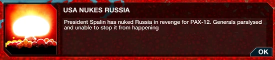 Spalin nukes Russia with nuclear weapons