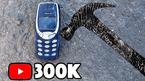 bored smashing nokia 3310 300k special plainrock124 wikia fandom