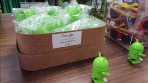 Android Toys at a Google Store