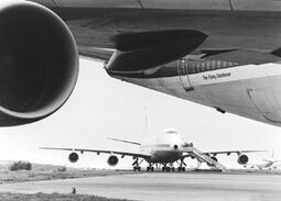 PH-BUF and N736PA at Los Rodeos Airport in 1977