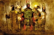  interpretation of the pantheon - , Hathor, , , 
