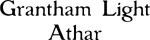 FontGranthamLightAthar
