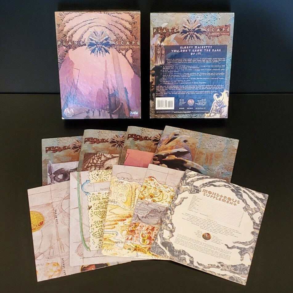 Planescape Campaign Setting (1994 Box Set) Planescapedia Wiki Fandom