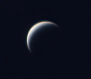Venus observed from a modern telescope
