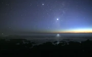 Venus is always brighter than all planets or stars, other than the Sun, as seen from Earth. The second brightest object in this image is .