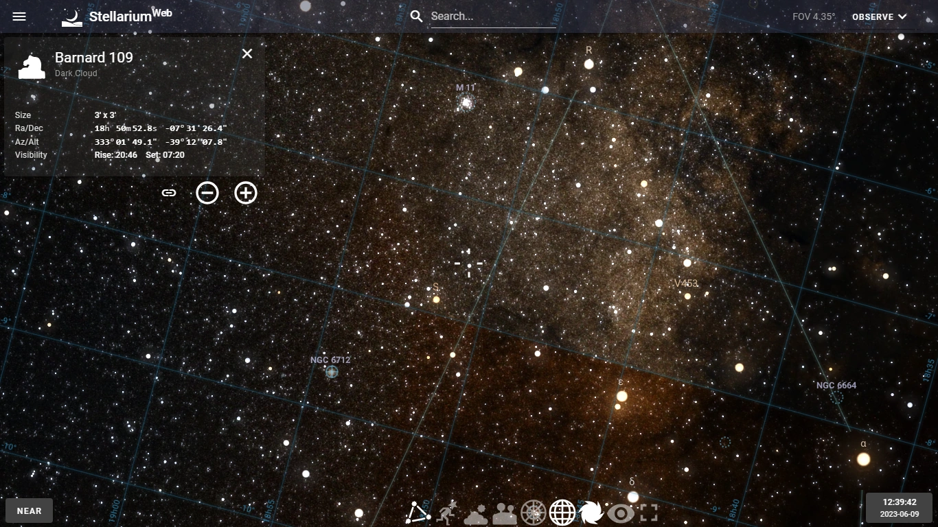 Barnard 109 | Astronomy Wiki | Fandom, image size:1366x768