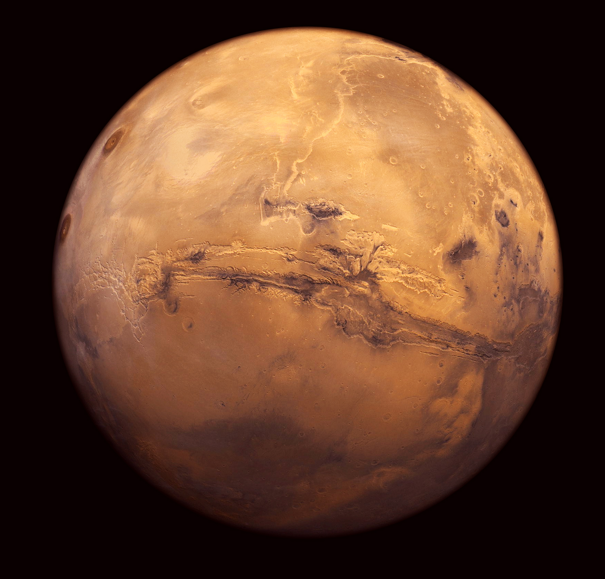 mars in space hd