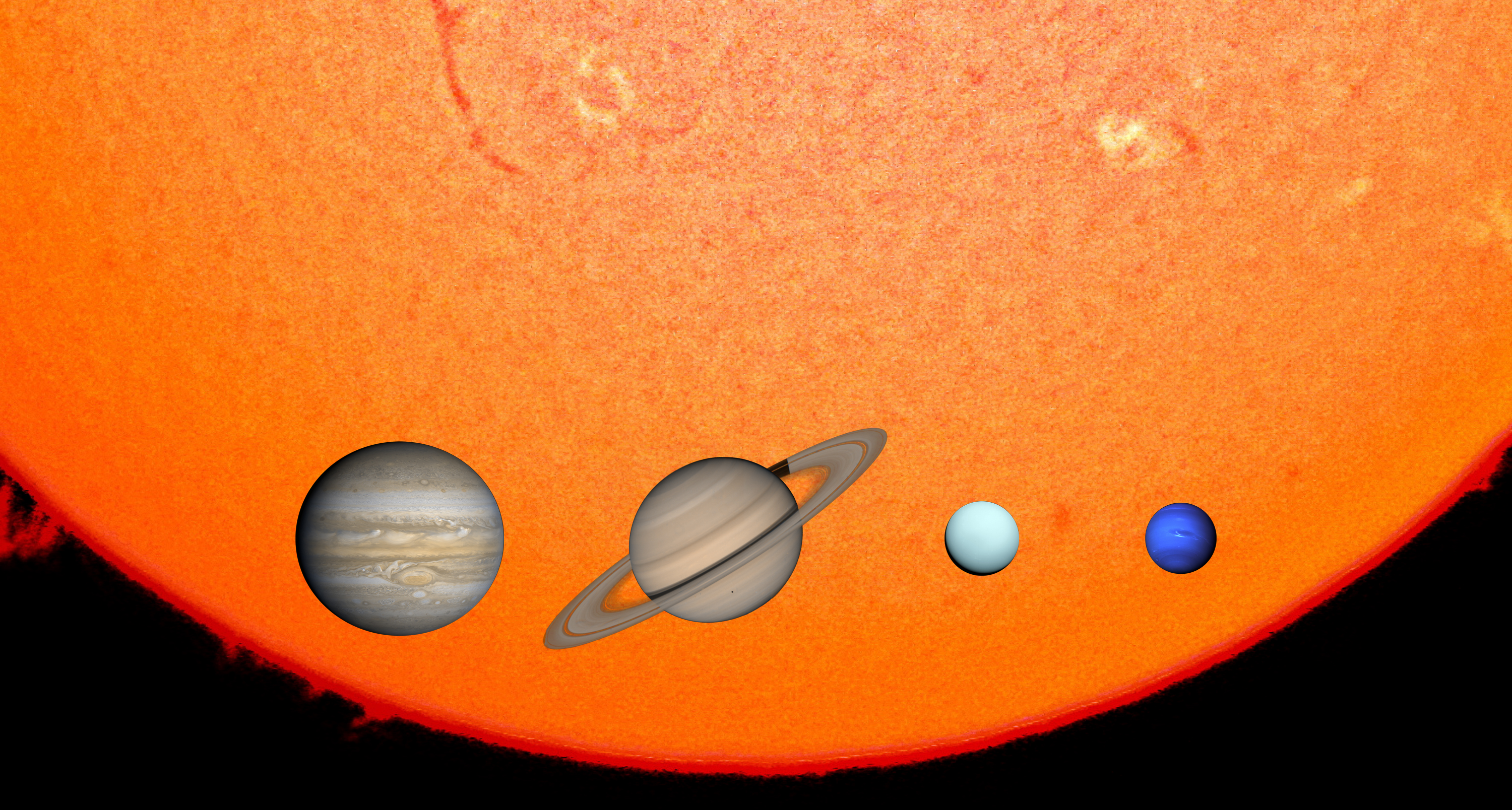 jovian gas giant planets