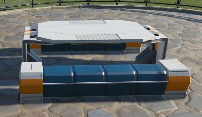 Sci-Fi Picnic Table | Planet Coaster Wiki | Fandom