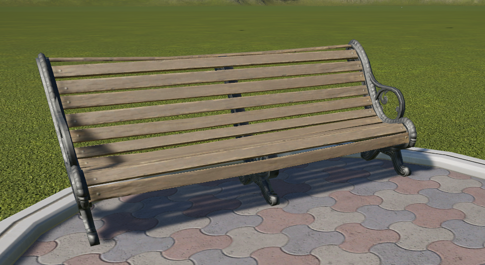 Spooky Park Bench Planet Coaster Wiki Fandom