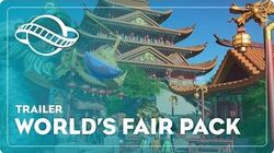 Planet Coaster World's Fair Pack Out Now!
