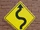 Chicane Right Road Sign