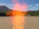 Special Effect - Lava Plume Large