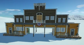 Planet Coaster - Large Western Entrance