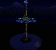 Golden Eagle At night