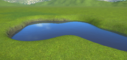 Lake 1 built with terrain tools