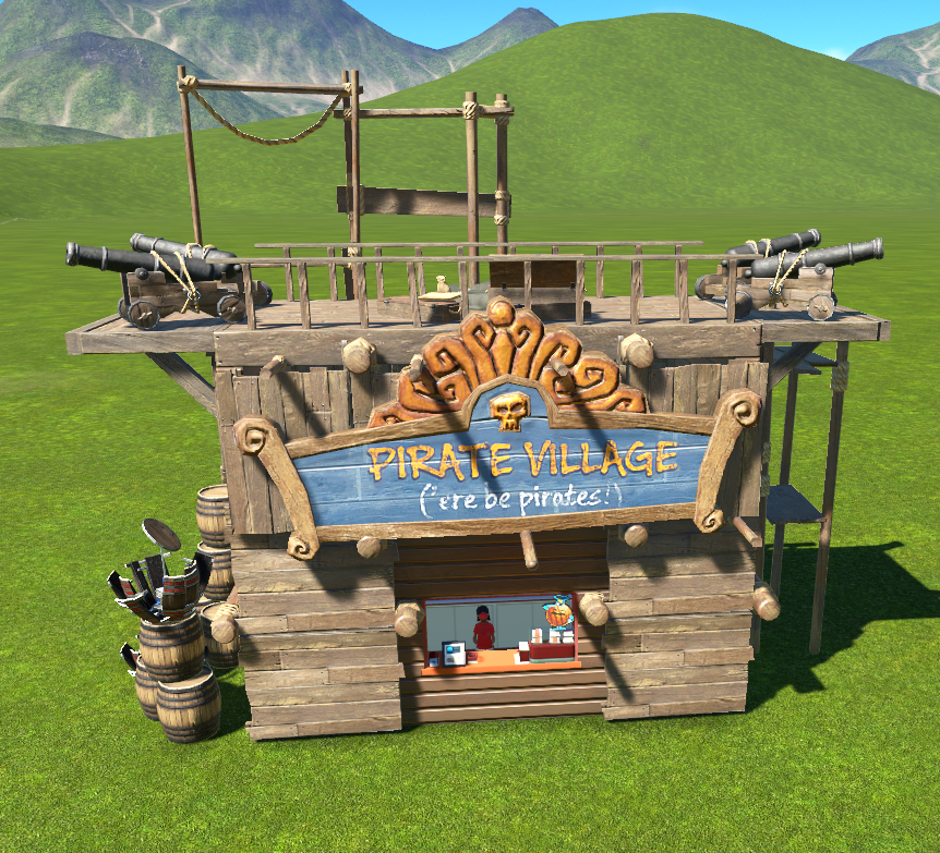 Pirate Shop Small Planet Coaster Wiki Fandom