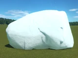 Snow Boulder 1 (Large)