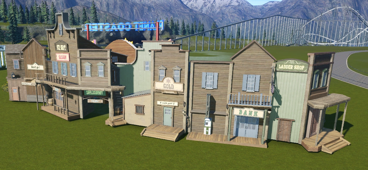 Large Western Entrance 1 Coaster Wiki Fandom